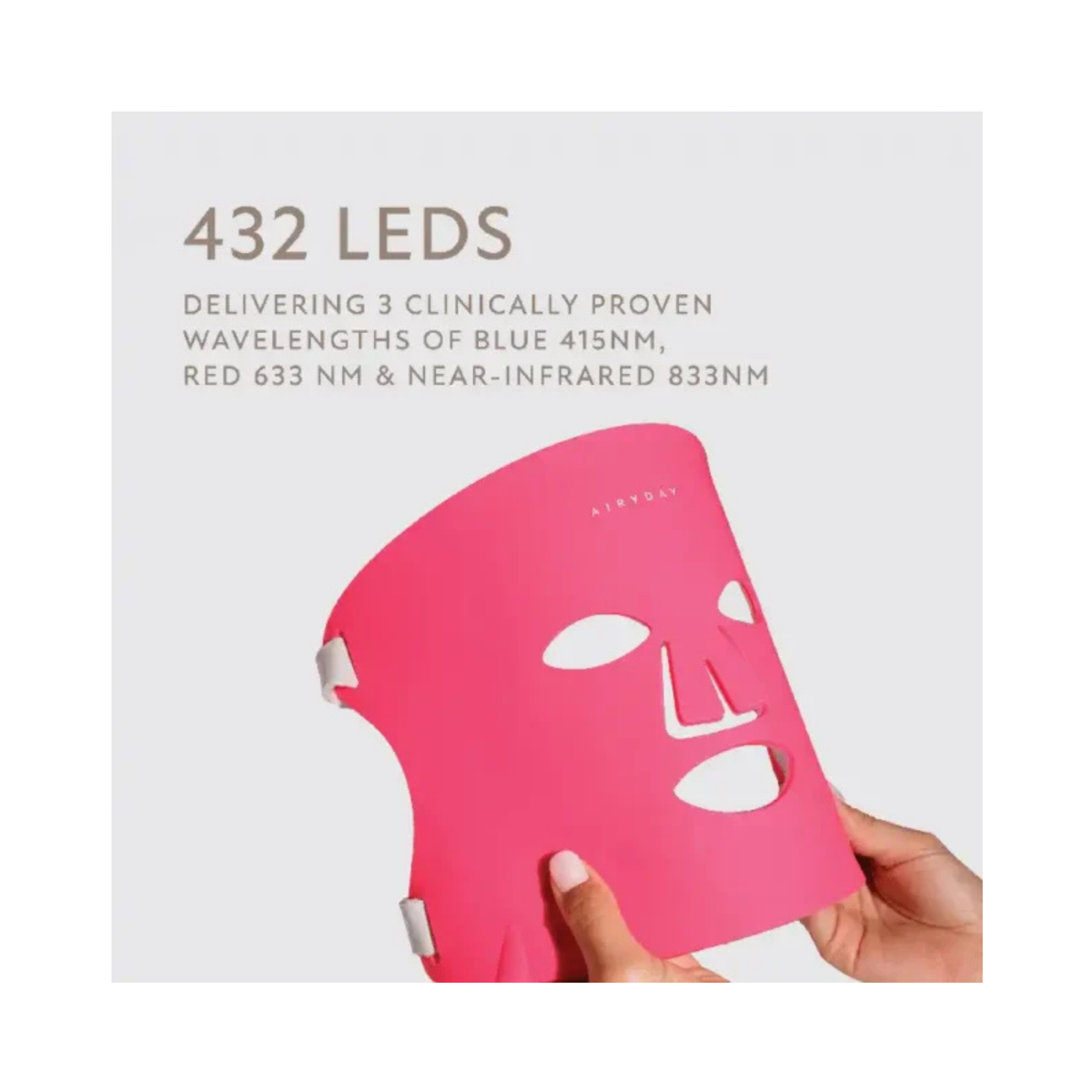 AIRYDAY - Bright On LED Face Mask