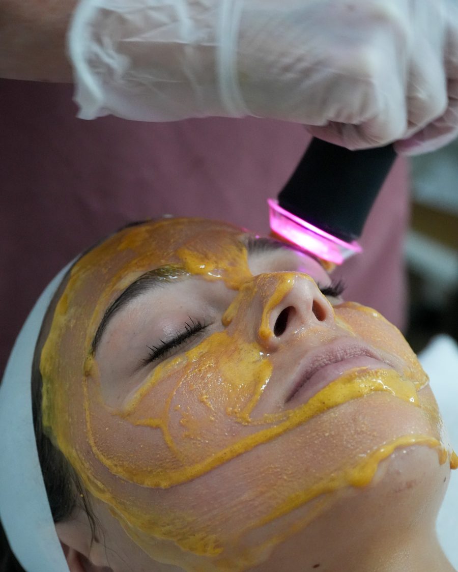 Facial treatment at BW Skin Studio