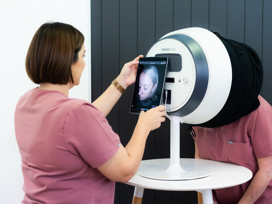 Observ 520 skin scanning technology at BW Skin Studio