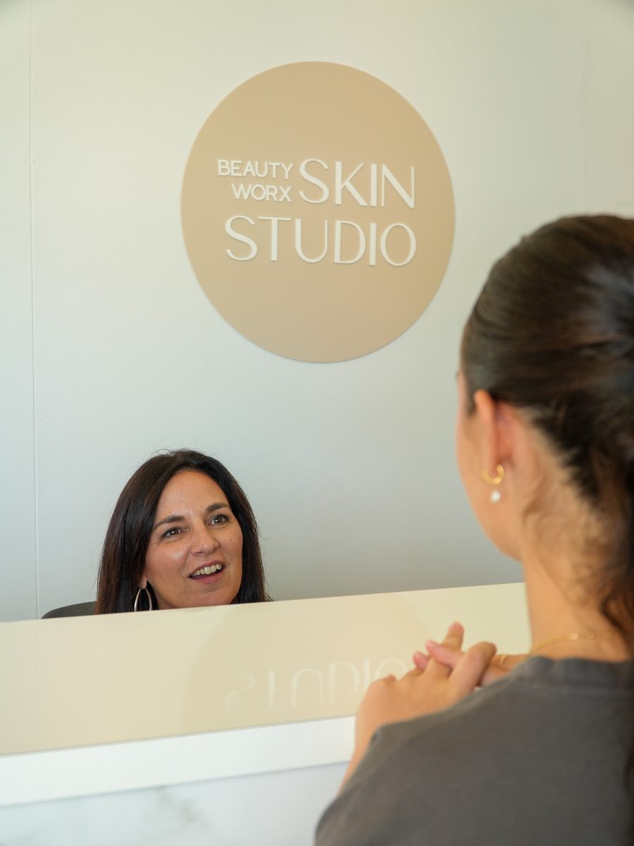 Welcome desk at BW Skin Studio